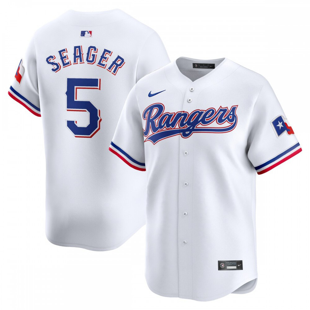 Corey Seager Texas Rangers Youth Home Limited Jersey - White-Pro Kit Vault | Brand New 26/27 Sports Jerseys